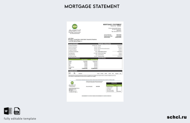 цифровая загрузка Мавритания Banque Populaire de Mauritanie (BPM) выписка по ипо